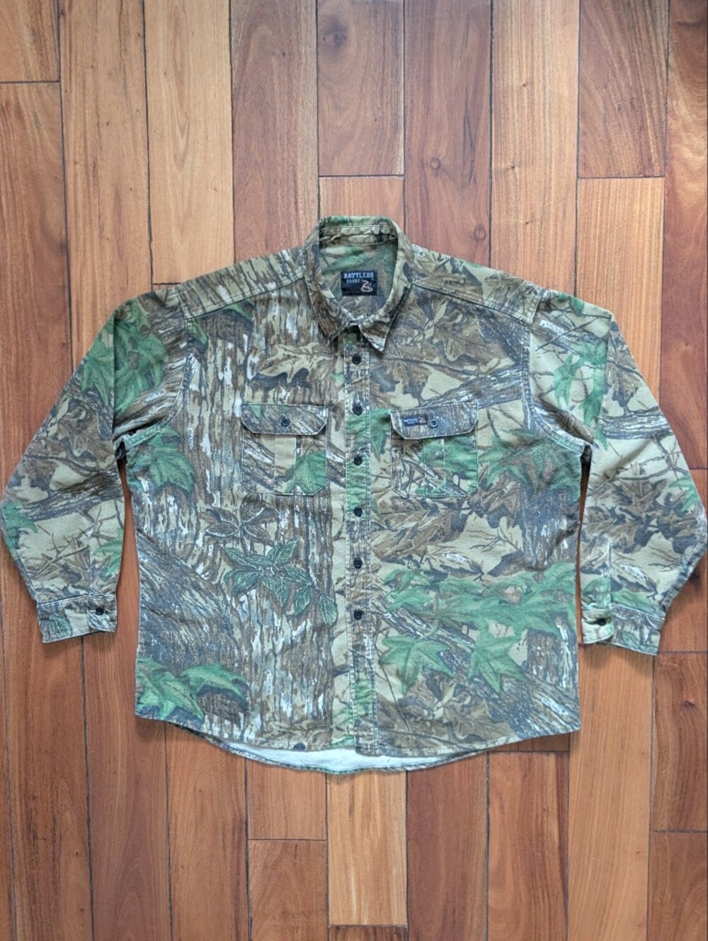 Rattlers True Vintage Camouflage Shirt (2X)
